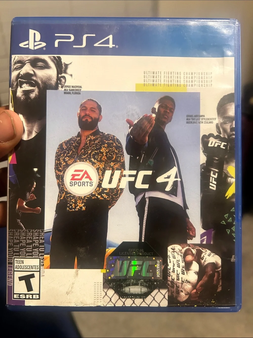 UFC 4 (PS4) - Blue Case